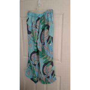 Hiho Rayon Tropical Pajama Pants Designed by 
Tortola in BVI, Medium, Coastal